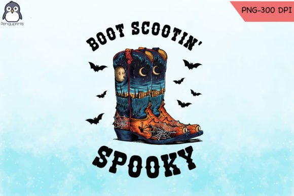 Boot Scootin Spooky Western PNG Review