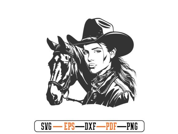 Cowgirl Silhouette Embroidery Review