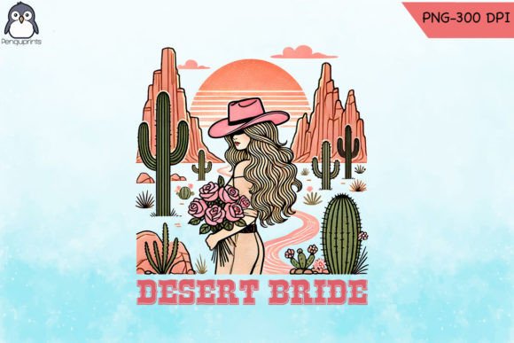 Desert Western Cowgirl Bride PNG Review