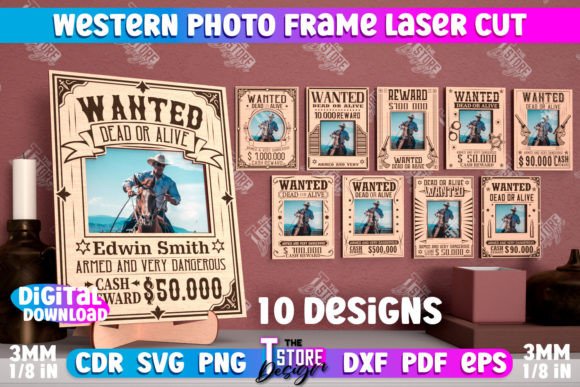 Western Photo Frame Laser Cut Bundle Review