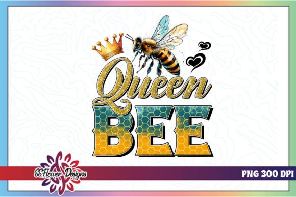 Western Queen Bee PNG Funny Bee PNG
